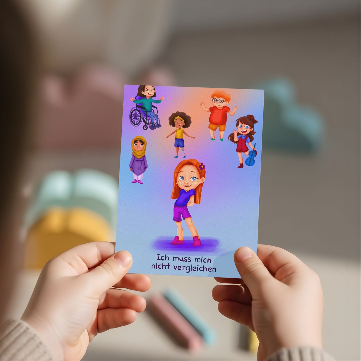 14 Kinder-Affirmationskarten