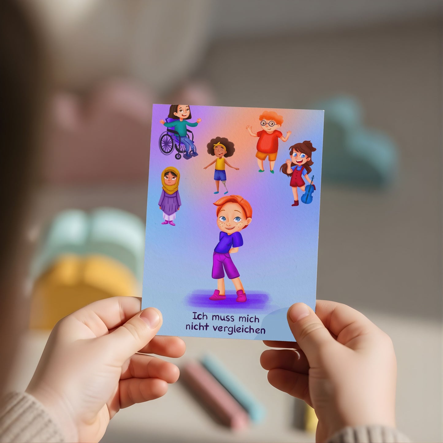 14 Kinder-Affirmationskarten